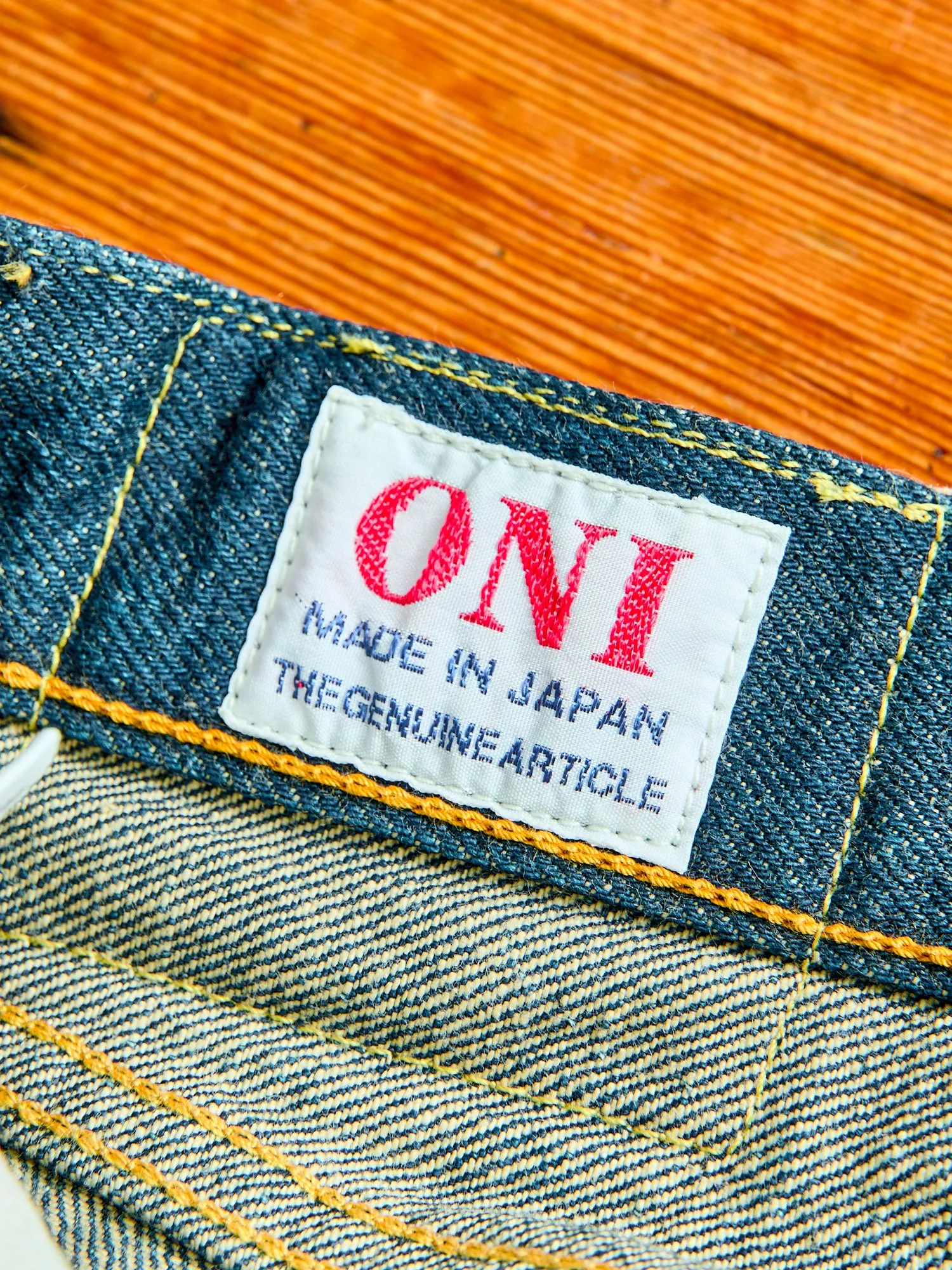 246 "Ishikawadai" 15oz Selvedge Denim - Clean Straight Fit