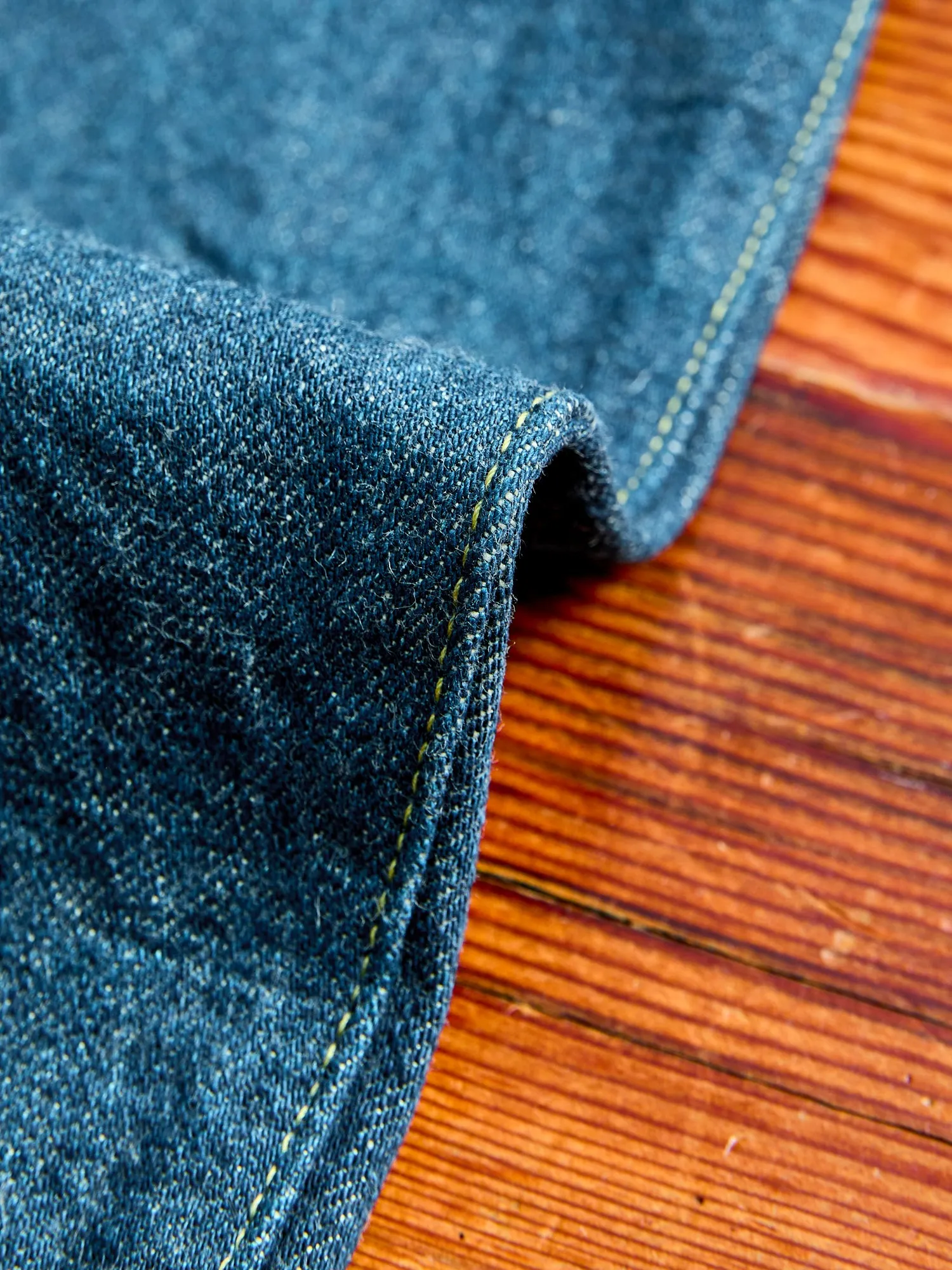 246 "Ishikawadai" 15oz Selvedge Denim - Clean Straight Fit