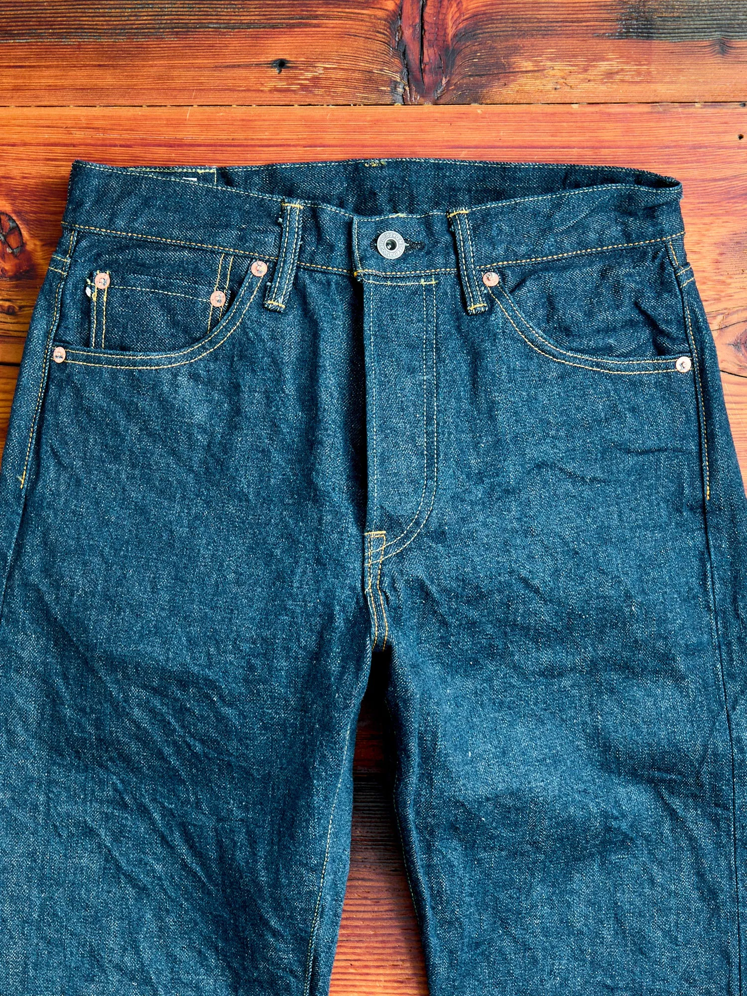 246 "Ishikawadai" 15oz Selvedge Denim - Clean Straight Fit