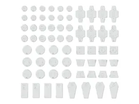 30 Minutes Missions Customize Material Decoration Parts 1 (White) 1/144 Scale Accessory Set