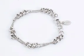 8" Frederic Duclos 925 Silver "Julia" Bracelet (8.30g.)