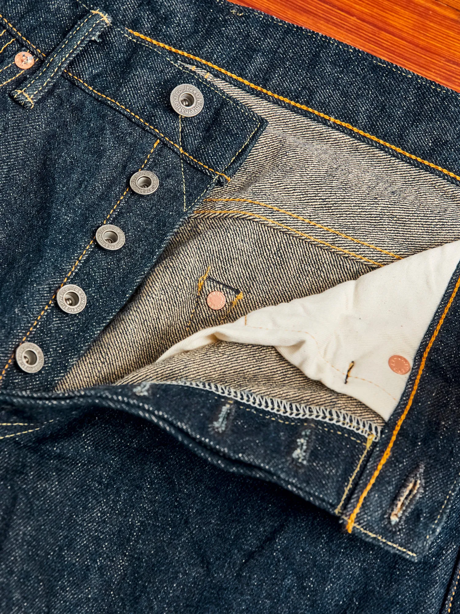 902 "Ishikawadai" 15oz Selvedge Denim - High Tapered Fit