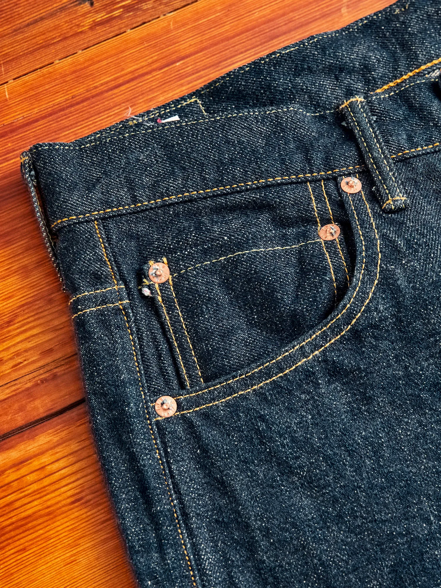 902 "Ishikawadai" 15oz Selvedge Denim - High Tapered Fit