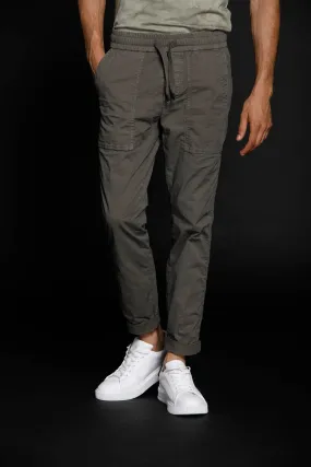 Arizona Fatique pantalone jogger uomo in rip stop stretch Logo edition carrot fit ①