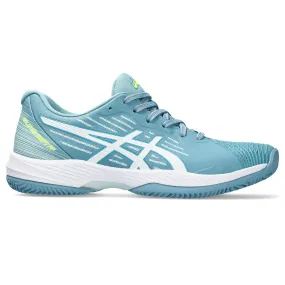 Asics Tennisschoen Solution Swift FF Clay Dames Blauw Wit