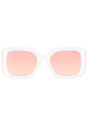 Bardot Sunglasses in Rose Gold