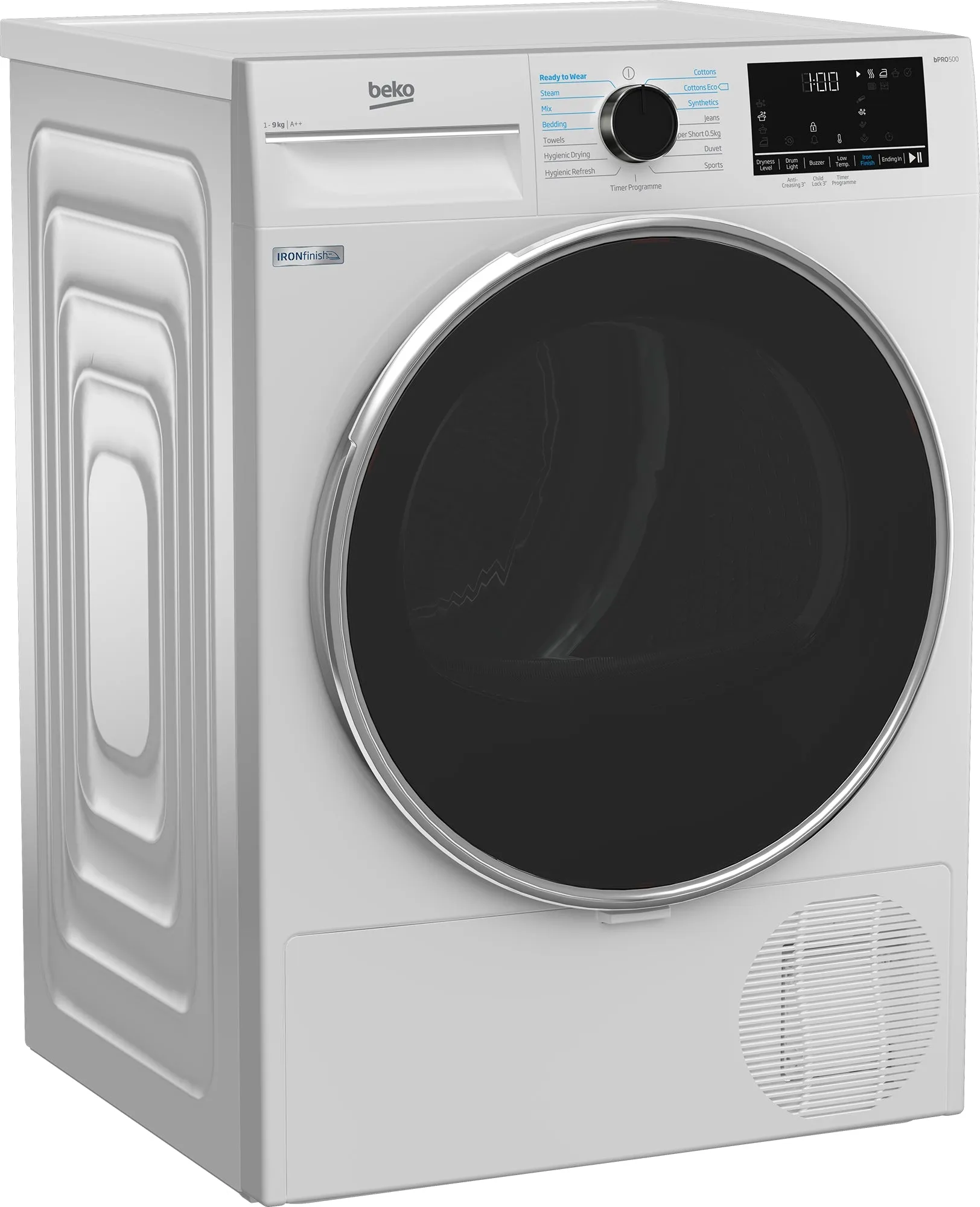 Beko 9kg Heat Pump Dryer with IronFinish™ | B5T4923IW