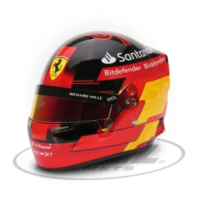 Bell 1:2 Scale Mini Helmet Carlos Sainz 2023