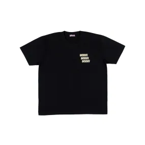 Bisous x 3 Back T-Shirt (Black)