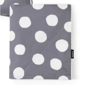 Borny Large Blanket Big Dot Gray