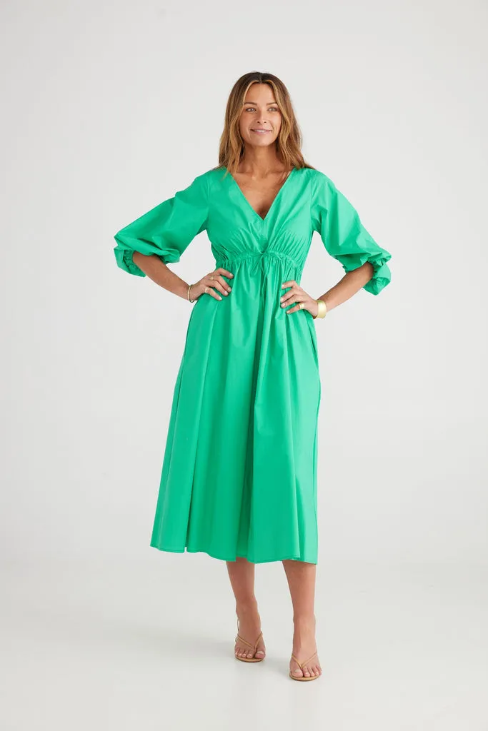 Brave True Sunshine Dress Green