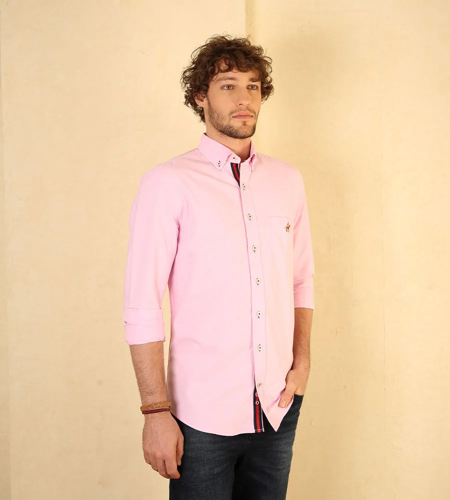 Camisa Fondo Entero M/L Rosado Ref. 115020924