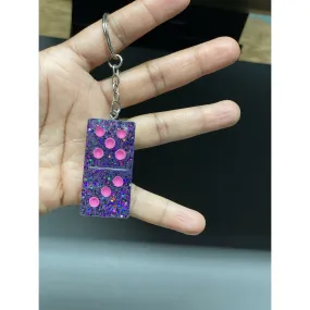 Domino Keychain