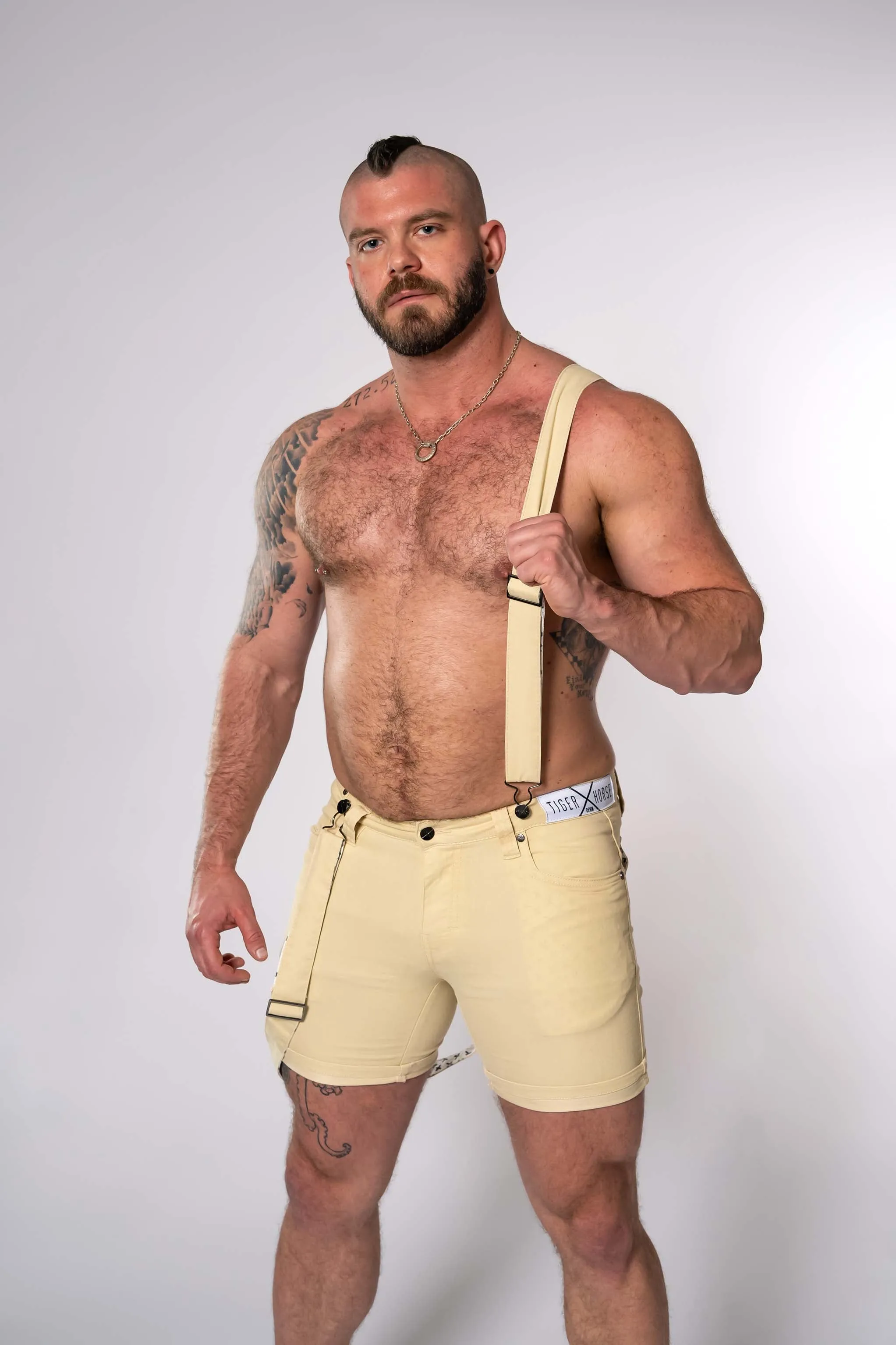 LUCAS Camel Shorts