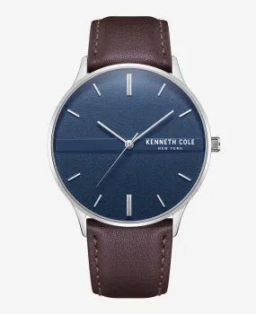 Modern Classic Water Resistant Leather Strap Watch