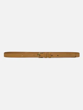 Petit Twist Buckle Belt -- Tan