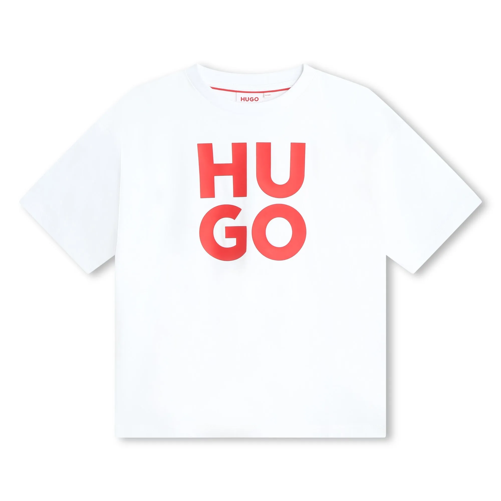 Playera para nio y adolescente HUGO blanca