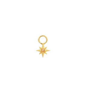 Run To The Sun Piercing Charm 14K