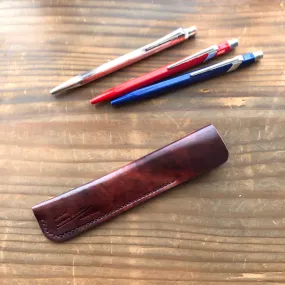 Shell Pen Sheath (Small)【Horween】シェルコードバンのペンシース (Sサイズ)